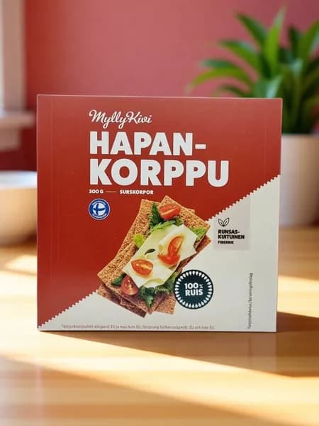 Хлебцы ржаные Hapankorppu - 300 гр.