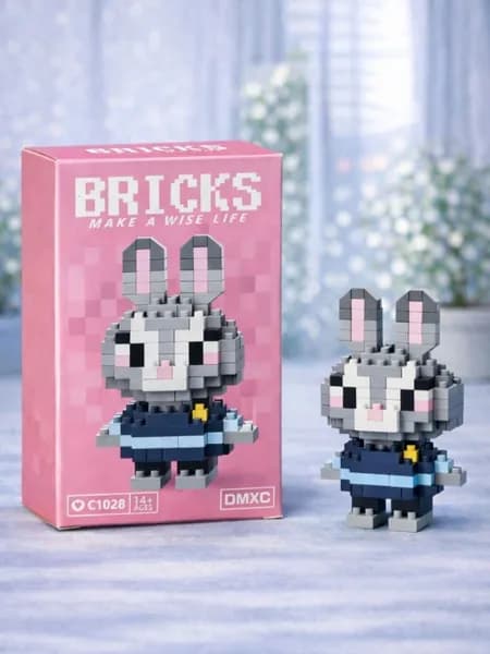 Развивающий моторику рук мини-конструктор Bricks от +14 Disney