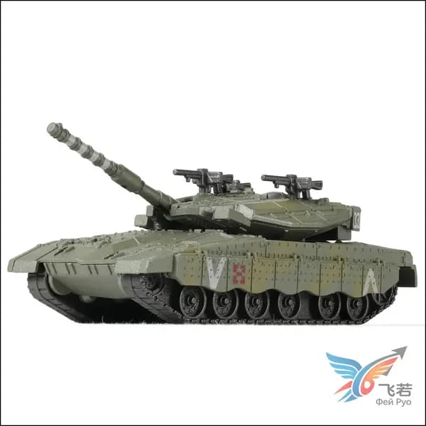 Эксклюзивная сборная модель израильского основного боевого танка Merkava военного образца от SEBUNAS в масштабе 1/72