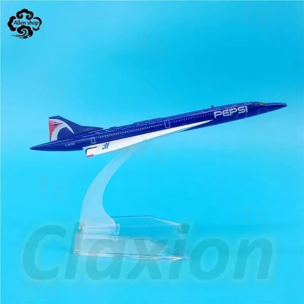 Металлическая Модель Самолета Concorde Из Кола