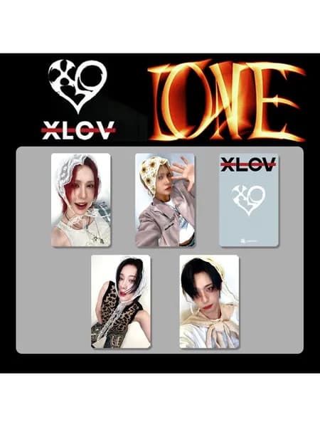Фотокарточки I ONE Коллекционные карты Подарок для фаната K-pop XLOV карточки