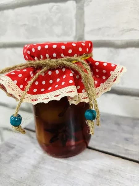 Крышка декор на банку