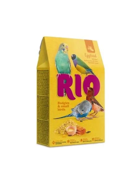 RIO Корм для волнистых попугаев и других мелких птиц, яичный, 250 гр, 1 уп