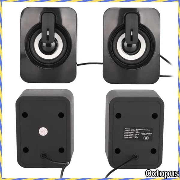 Мини динамики, USB питание, для стационарных и мобильных устройств