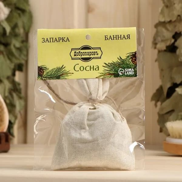 Запарка для бани Добропаровъ натуральная "Сосна" 30 г