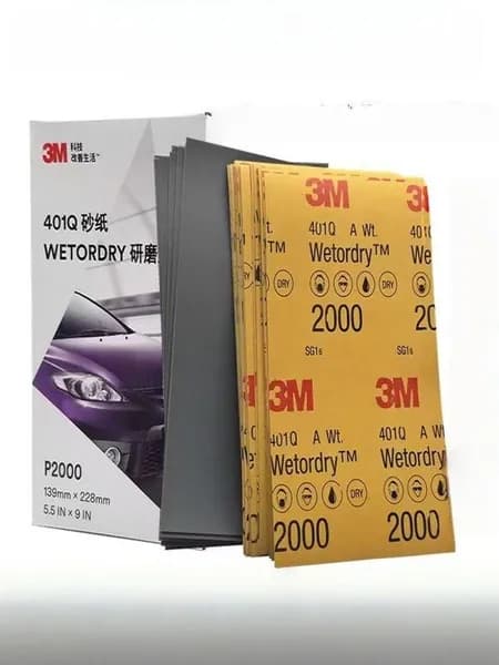 3M Лист шлифовальный, шкурка 139; P2000