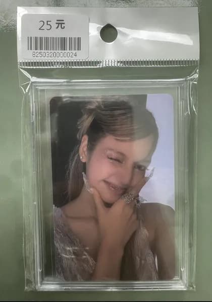 POB карточки BLACKPINK коллекционная фотокарта (LISA)
