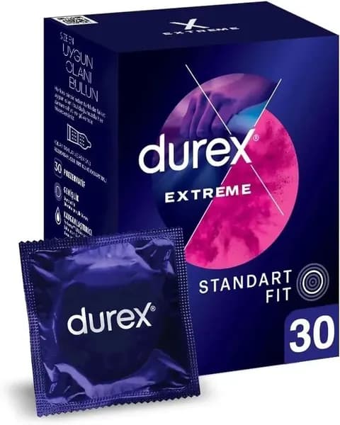 Ребристые презервативы Durex Extreme 30шт.