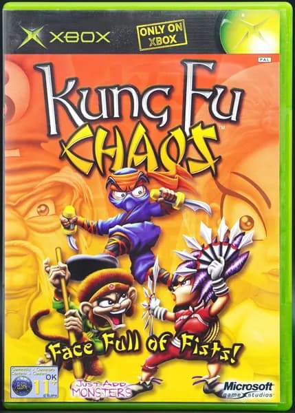 Игра Kung Fu Chaos XBOX PAL