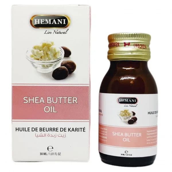 HEMANI Shea Butter/Масло Ши, косметическое, 30 мл