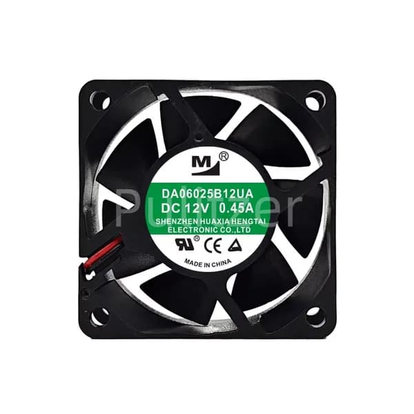 Вентилятор DA06025B12UA 60*60* 25 мм инверторного охлаждения 12 В 0.45A 2,2 Вт 5300 об/мин