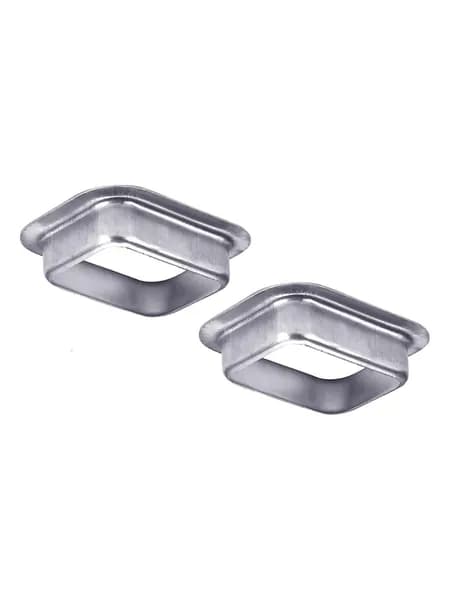 2 шт. Водосточные выпуски K-Style из алюминия, 50x80