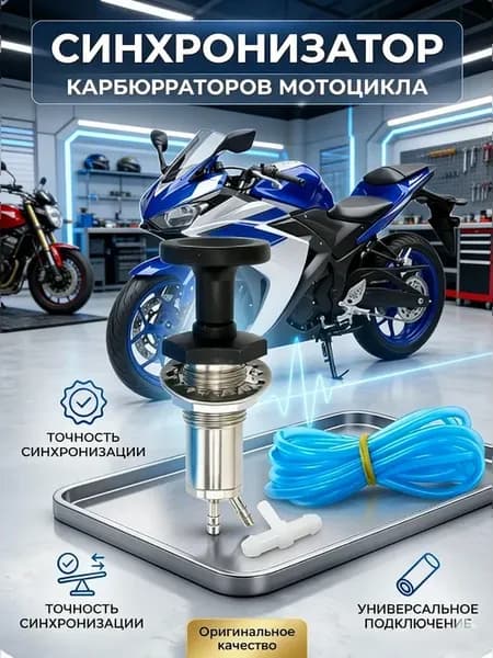Синхронизатор карбюраторов мотоцикла