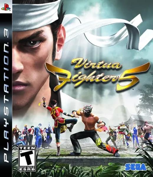 Видеоигра Virtua Fighter 5. Издание на диске. Английский язык на ps3.