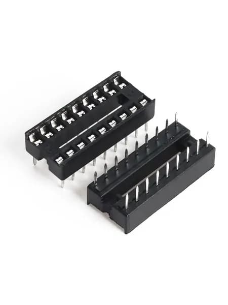 Набор IC сокетов DIP, 10 шт, 6-28 пинов, 2.54 мм, для Arduino и пайки