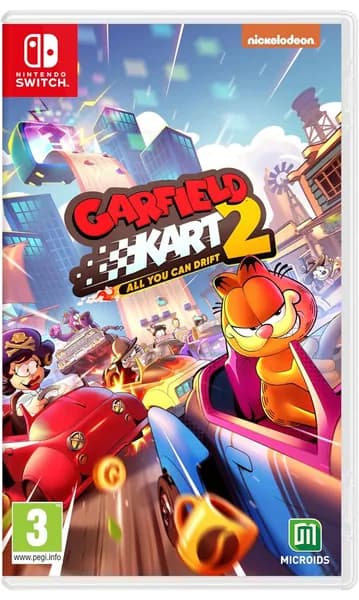 Игра Garfield Kart 2: All You Can Drift (Nintendo Switch, Русские субтитры)