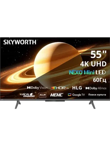 Телевизор QLED 55" 55X66H Nexo Mini-LED Smart TV 4K Ultra HD