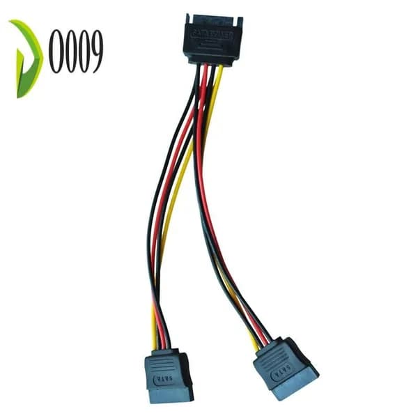 L7(K E Y V) 6-дюймовый переходник совместим с разветвительного кабеля SATA Power - M/F (кабель питания)