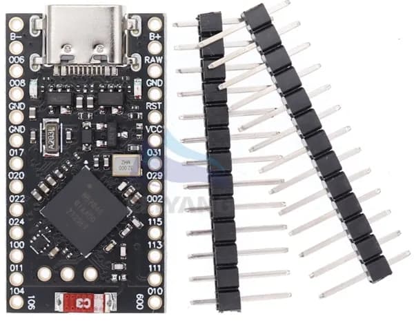 Модуль контроллер NRF52840 совместимая с Nice!Nano V2.0 Bluetooth Pro Micro NRF52840