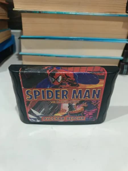 Игровой картридж для Sega Spider-man vs Kingpin