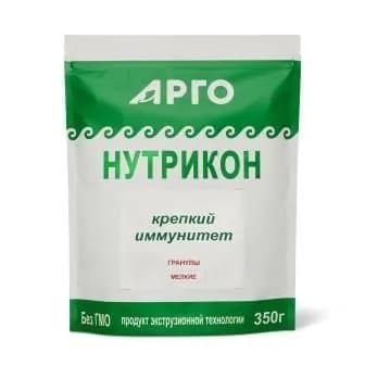 Нутрикон мелкогранулированный пищевые волокна Арго детокс для кишечника, 350 г