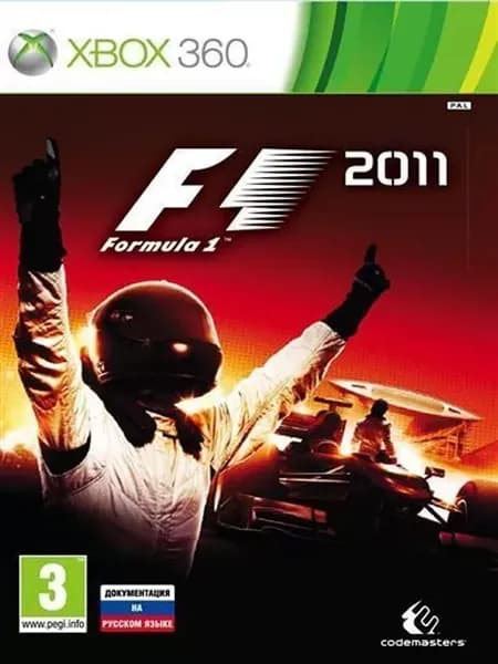Formula 1 F1 2011 Английский язык Видеоигра на диске Xbox 360. Товар уцененный