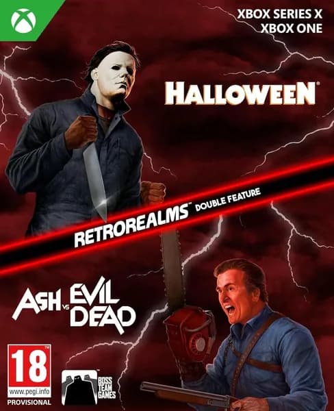 Игра Halloween and Ash vs Evil Dead - RetroRealms Double Feature Xbox One, Series X Диск на Xbox