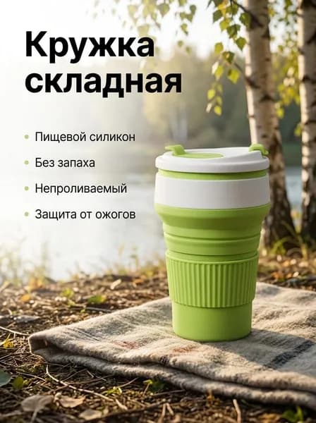 Стакан 350 мл 1 шт зеленый
