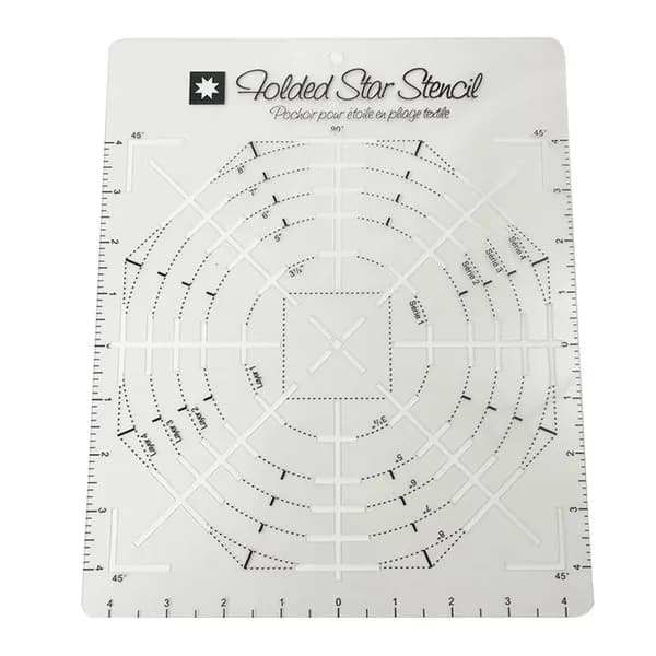 Шаблоны для шитья Сложённая звезда
