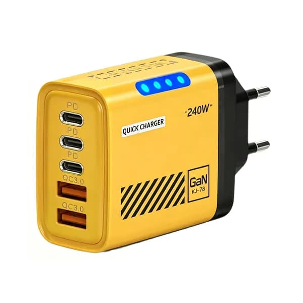 3PD USB-зарядное устройство с 5 портами для дополнительных устройств