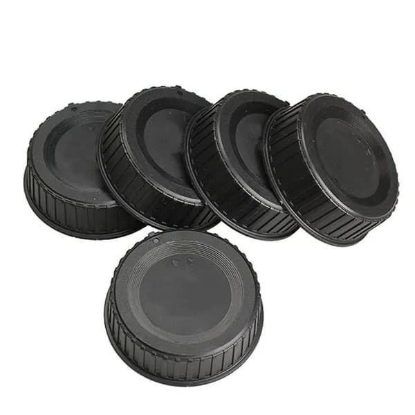 Задняя крышка для объектива Nikon LF-4, ударопрочная, чёрная, 5 шт.