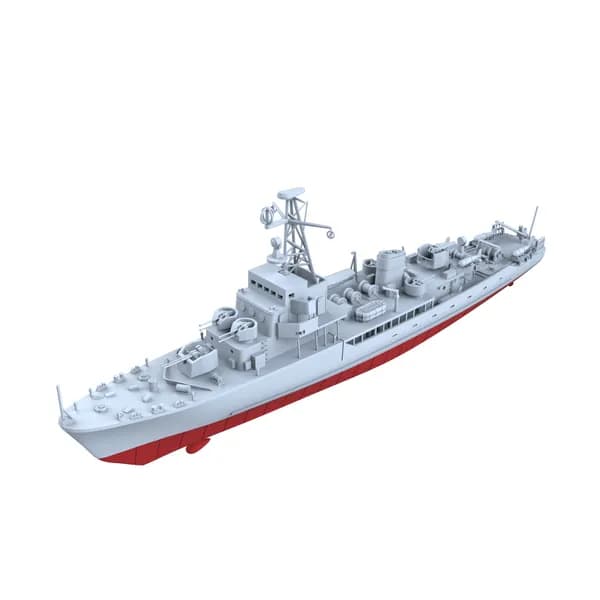 Военная модель, масштаб 1:700 китайский тральщик типа 6610 (полный корпус)