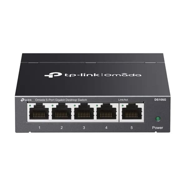 Omada DS105G 5-портовый гигабитный неуправляемый металлический шасси-коммутатор