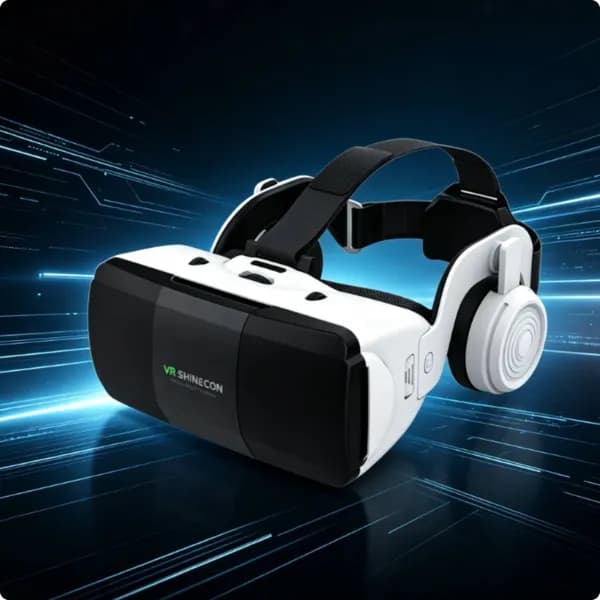 VR-очки 3D для игр и фильмов, с кнопками управления