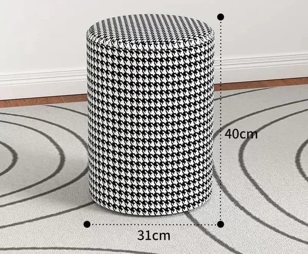 Пуф, Жаккард, 32х32х40 см