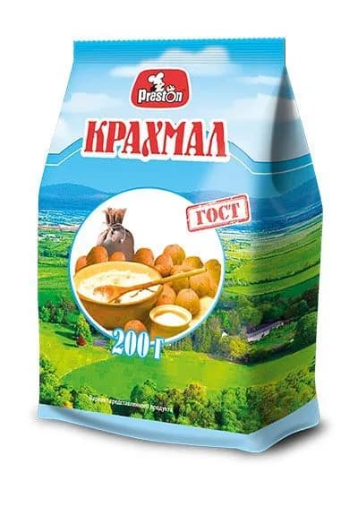 Preston Крахмал Картофельный 200г. 1шт.