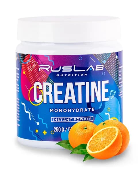 Аминокислота CREATINE MONOHYDRATE (250 гр),вкус апельсин