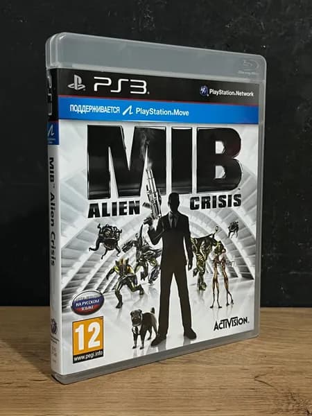 Men in Black: Allen Crisis (MIB) / Винтажный диск с игрой для PS3