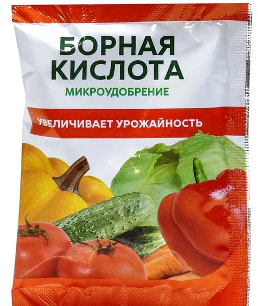 удобрение Борная кислота 50 г / для стимуляции корнеобразования, роста и питания