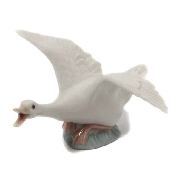 Фарфоровая фигура "Бегущая утка". Испания, Lladro