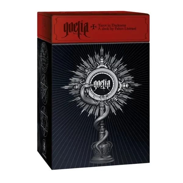 Гоэтия: Таро во тьме / Goetia: Tarot in Darkness 10x6CM*78
