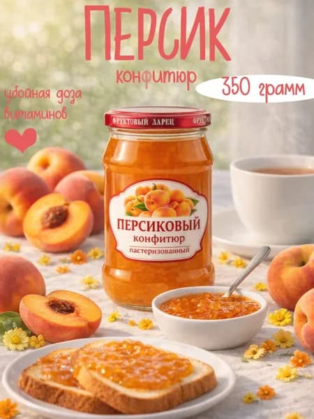 Конфитюр персиковый