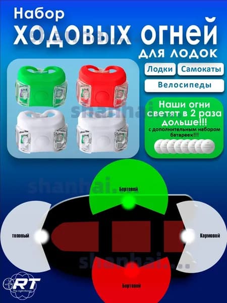 Осветительное оборудование для лодок