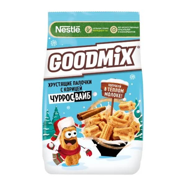 Хрустящие палочки Goodmix Чурросвайб с корицей 210г