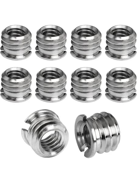 Адаптер для штатива: 1/4" 20 м/ж 3/8" 16 м/ж, 10 шт.