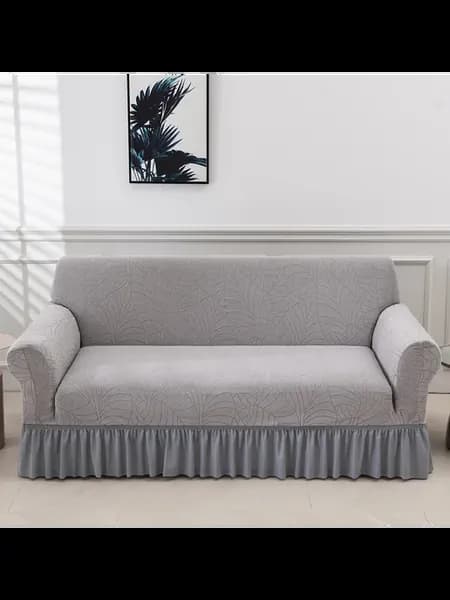 Чехол для дивана полиэстер, геометрический 3-seater
