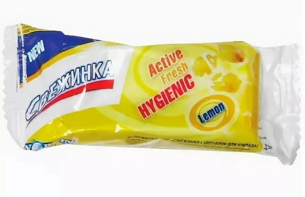 Свежинка Запасной блок для унитаза "Лимон"