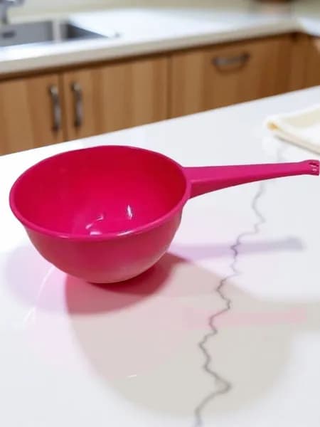 Ковш пластмассовый 1,8 литра розовый