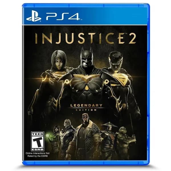 Игра Injustice 2 Legendary Edition (PlayStation 4, PlayStation 5, Русская версия)