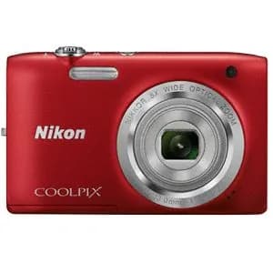 Nikon Coolpix S2800 Red Цифровой компактный фотоаппарат